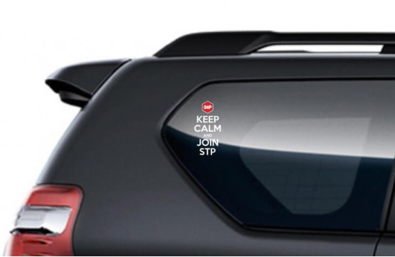 Наклейка StP "Keep calm" Наклейка StP "Keep calm"
