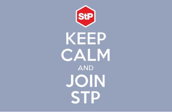 Наклейка StP "Keep calm" Наклейка StP "Keep calm"