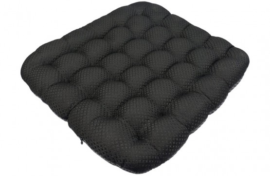 Автомобильная подушка StP с пробуждающим эффектом (40х40 см, черная/серая) Автомобильная подушка StP с пробуждающим эффектом (40х40 см, черная/серая)