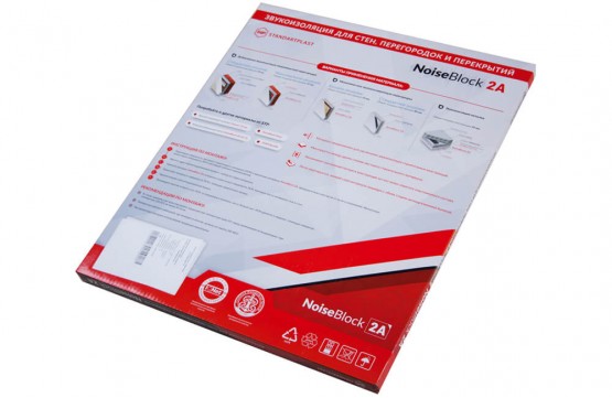 Матеріал для звукоізоляції стін, перегородок і перекриттів StP AA NoiseBlock 2A