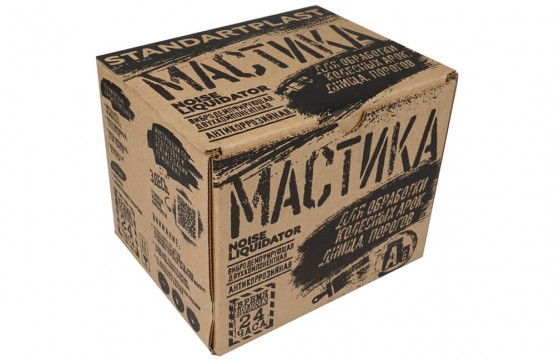 Мастика StP вибродемпфирующая двухкомпонентная Мастика StP вибродемпфирующая двухкомпонентная