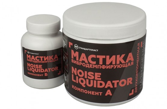 Мастика StP вибродемпфирующая двухкомпонентная Мастика StP вибродемпфирующая двухкомпонентная
