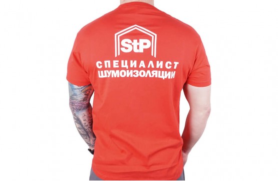 Футболка STP 2 (красная, размер L)